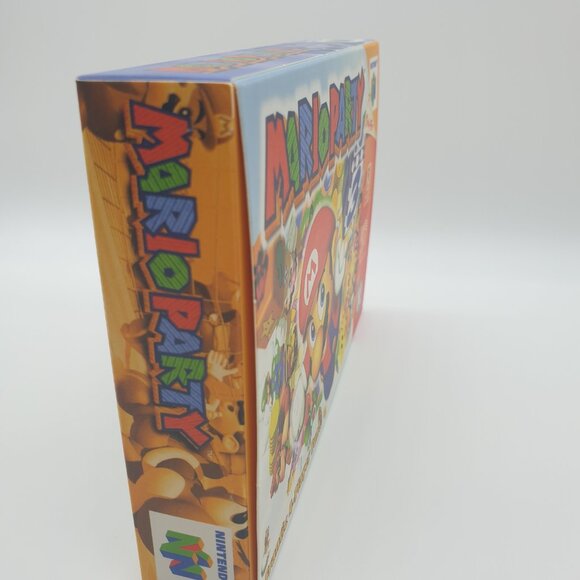 MARIO PARTY 1 NINTENDO N64 REPLACEMENT BOX INCLUDES INSERT + CLEAR CASE - Picture 2 of 4